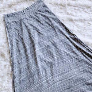 Heather Gray Maxi Skirt | GAP Factory
